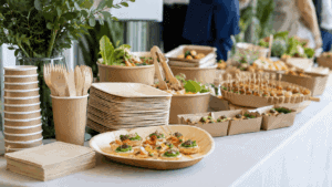 Prodotti monouso in TNT per settore ristorazione e hospitality, sostenibili e di qualità.